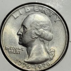 Monedas antiguas de América: ANTIGUA MONEDA QUARTER DOLLAR 1976. Lote 363174050
