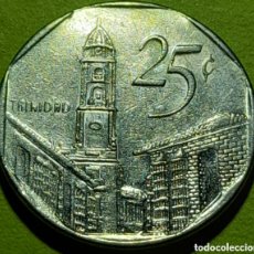 Monedas antiguas de América: CUBA 25 CENTAVOS 2000. Lote 363309170