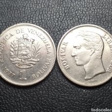 Monedas antiguas de América: VENEZUELA 1 BOLIVIAR 1977. Lote 363516780