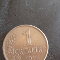 Monedas antiguas de América: 1 CRUZEIRO DE BRASIL DE 1974. Lote 363518250
