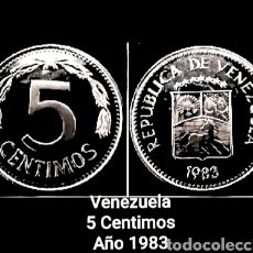 Monedas antiguas de América: VENEZUELA 5 CENTIMOS 1983. Lote 363519255