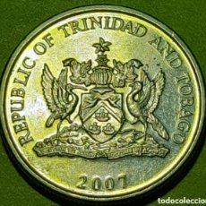 Monedas antiguas de América: TRINIDAD Y TOBAGO 25 CENTS 2007. Lote 364564346
