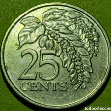 Monedas antiguas de América: TRINIDAD Y TOBAGO 25 CENTS 1997. Lote 364564981