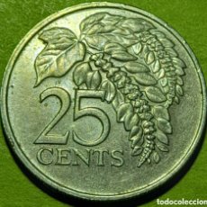 Monedas antiguas de América: TRINIDAD Y TOBAGO 25 CENTS 1981. Lote 364565156