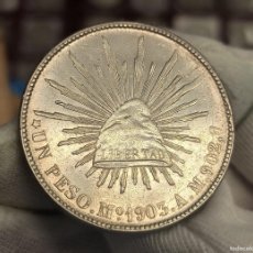 Monedas antiguas de América: MEXICO 1 PESO 1903 MEXICO CITY KM 409.2 PLATA. Lote 364801996