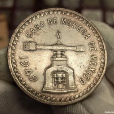 Monedas antiguas de América: MEXICO 1 ONZA CASA DE MONEDA 1949 KM M49A PLATA. Lote 364815786