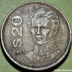 Monedas antiguas de América: MÉXICO 20 PESOS 1985. Lote 364839376
