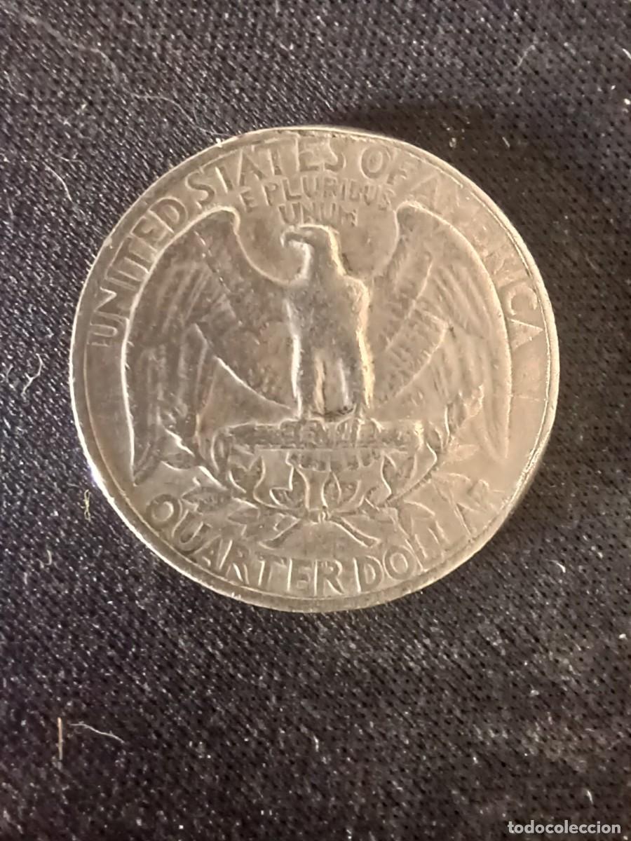 Monedas antiguas de Am&eacute;rica: Quarter dolar 1969 - Foto 2