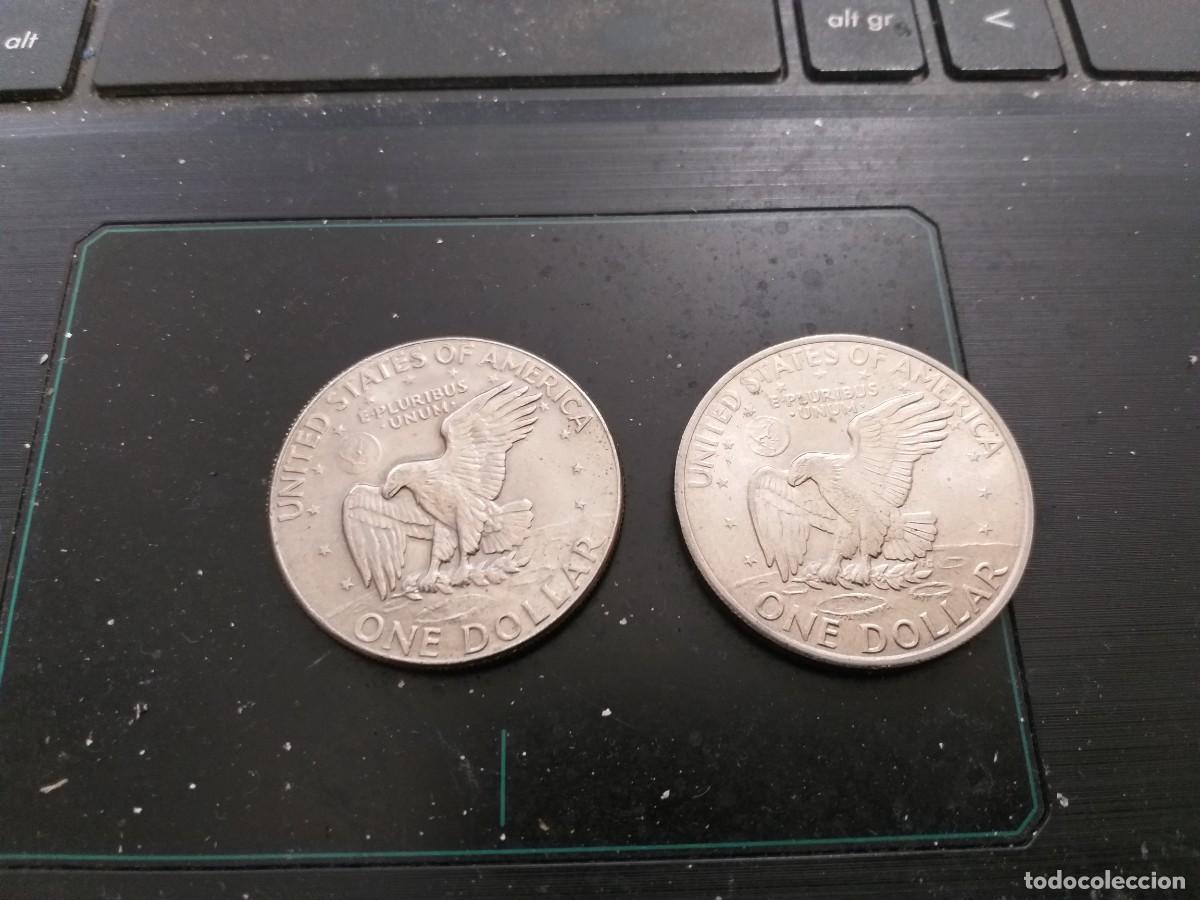 Monedas antiguas de Am&eacute;rica: MONEDAS DE UN DOLAR 1971,1977 - Foto 2