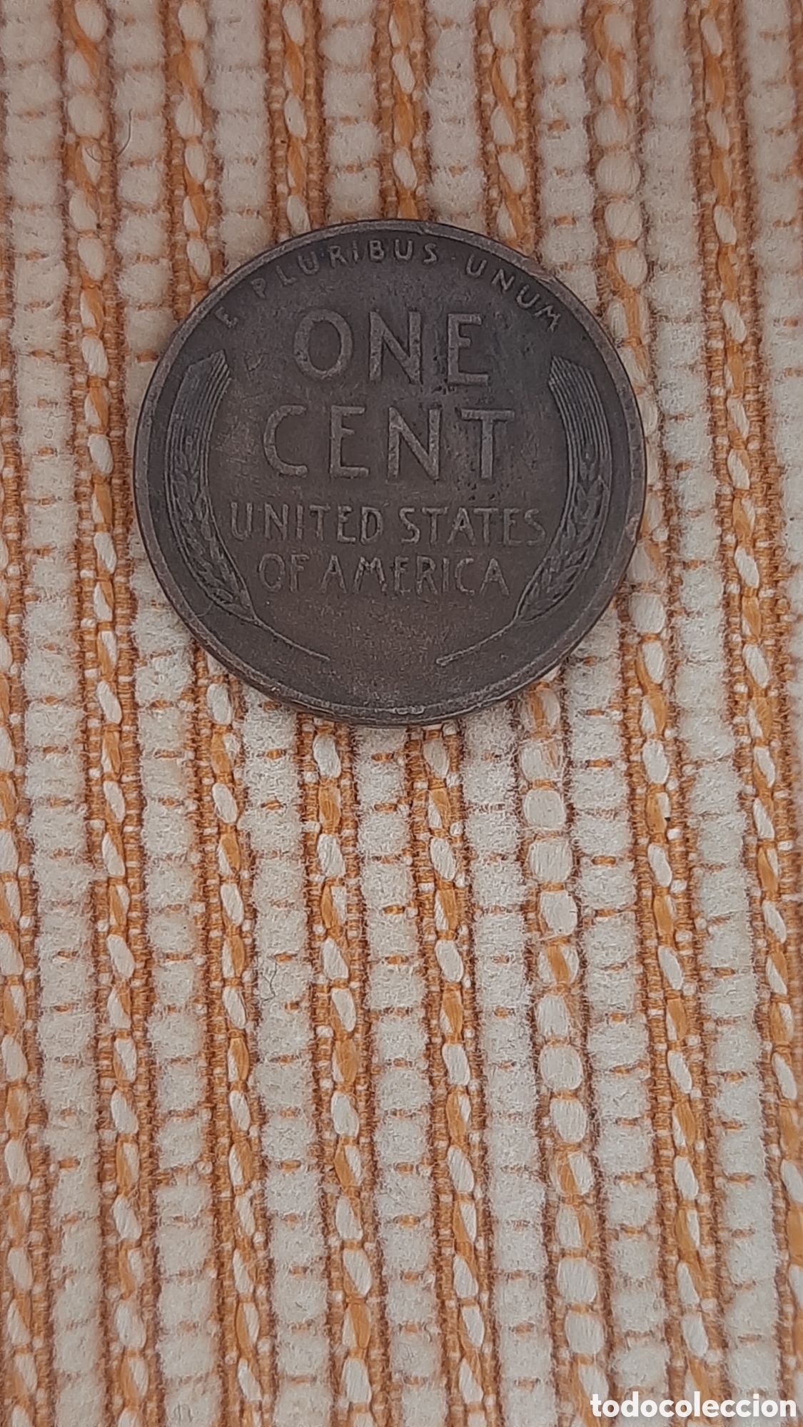 Monedas antiguas de Am&eacute;rica: (E.UNIDOS)(1922 D)(ERROR)(BRONCE) ONE CENT WHEAT - Foto 2