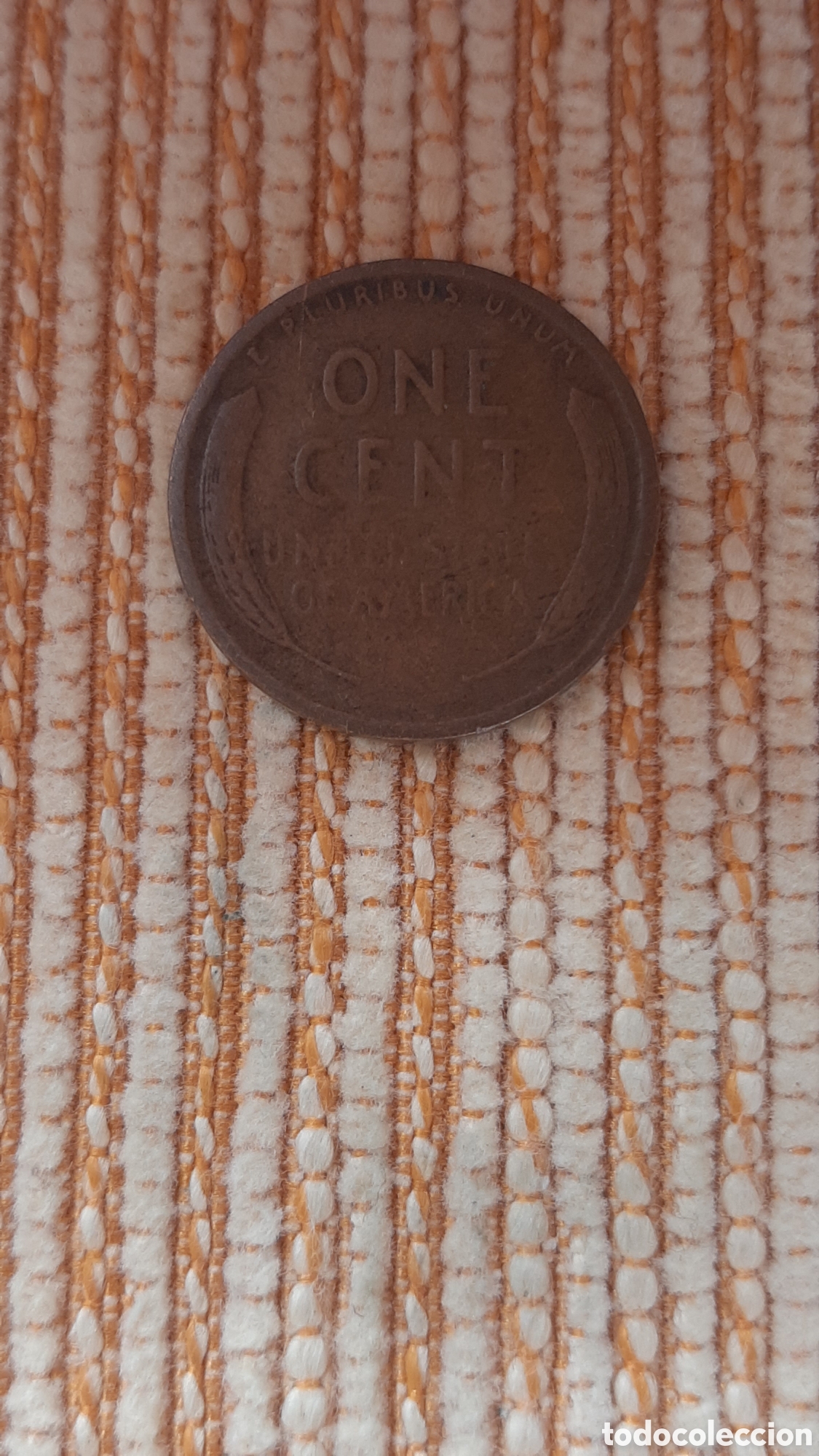 Monedas antiguas de Am&eacute;rica: (E.UNIDOS)(1909)(ERROR)(BRONCE) ONE CENT WHEAT - Foto 2