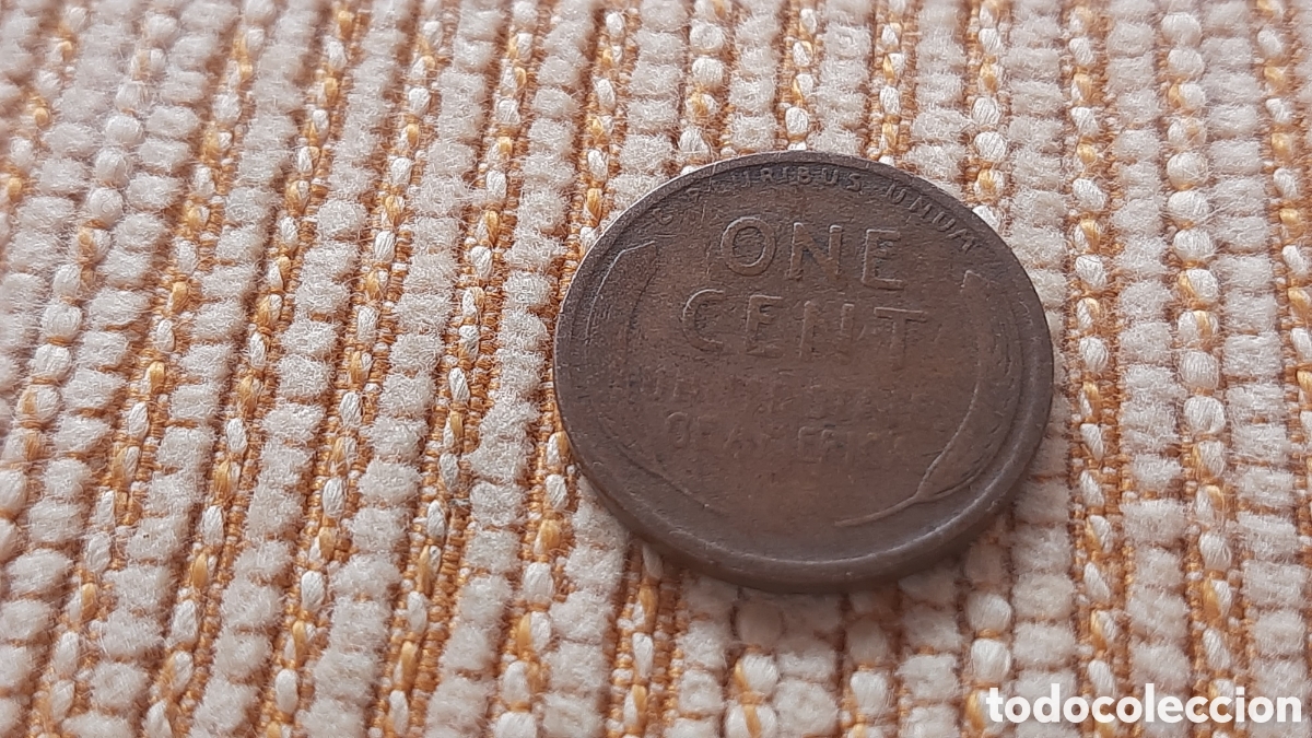 Monedas antiguas de Am&eacute;rica: (E.UNIDOS)(1909)(ERROR)(BRONCE) ONE CENT WHEAT - Foto 3