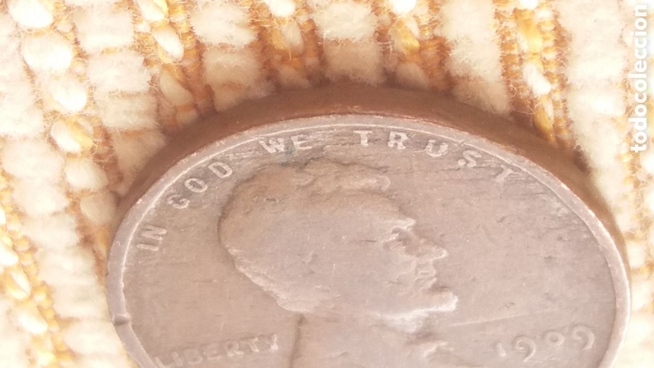 Monedas antiguas de Am&eacute;rica: (E.UNIDOS)(1909)(ERROR)(BRONCE) ONE CENT WHEAT - Foto 11