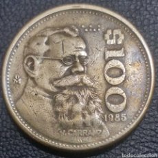 Monedas antiguas de América: MÉXICO 100 PESOS 1985. Lote 366163956