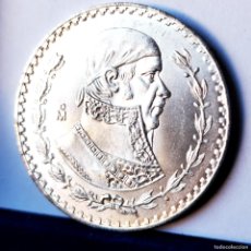 Monedas antiguas de América: ⚜️ AL952. PLATA. MÉXICO. 1 PESO 1962. Lote 366335666