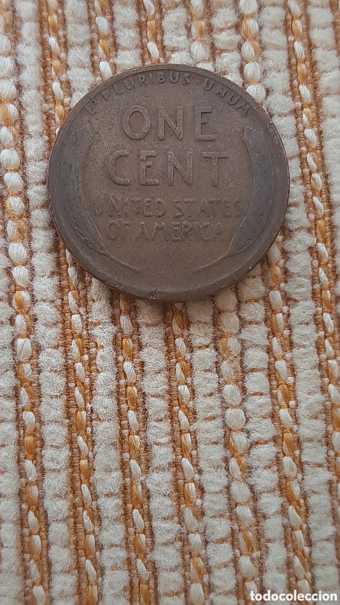 Monedas antiguas de Am&eacute;rica: (E.UNIDOS)(1919)(ERROR)(BRONCE) ONE CENT WHEAT - Foto 2