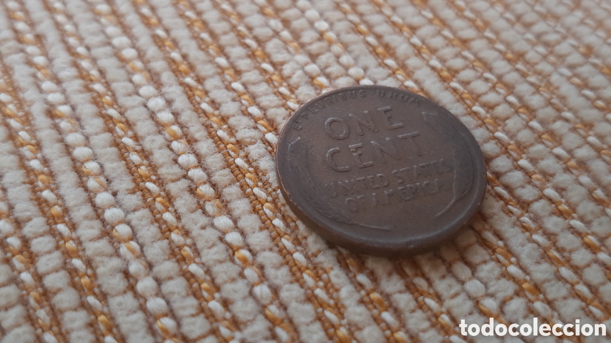 Monedas antiguas de Am&eacute;rica: (E.UNIDOS)(1919)(ERROR)(BRONCE) ONE CENT WHEAT - Foto 4
