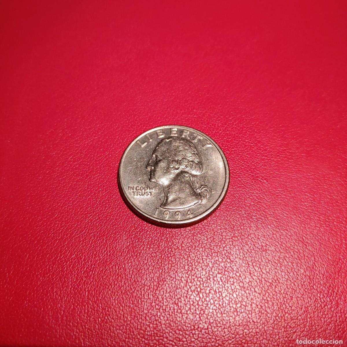 Monedas antiguas de Am&eacute;rica: QUARTER DOLLAR 1994 D. WASHINGTON - US - Foto 1