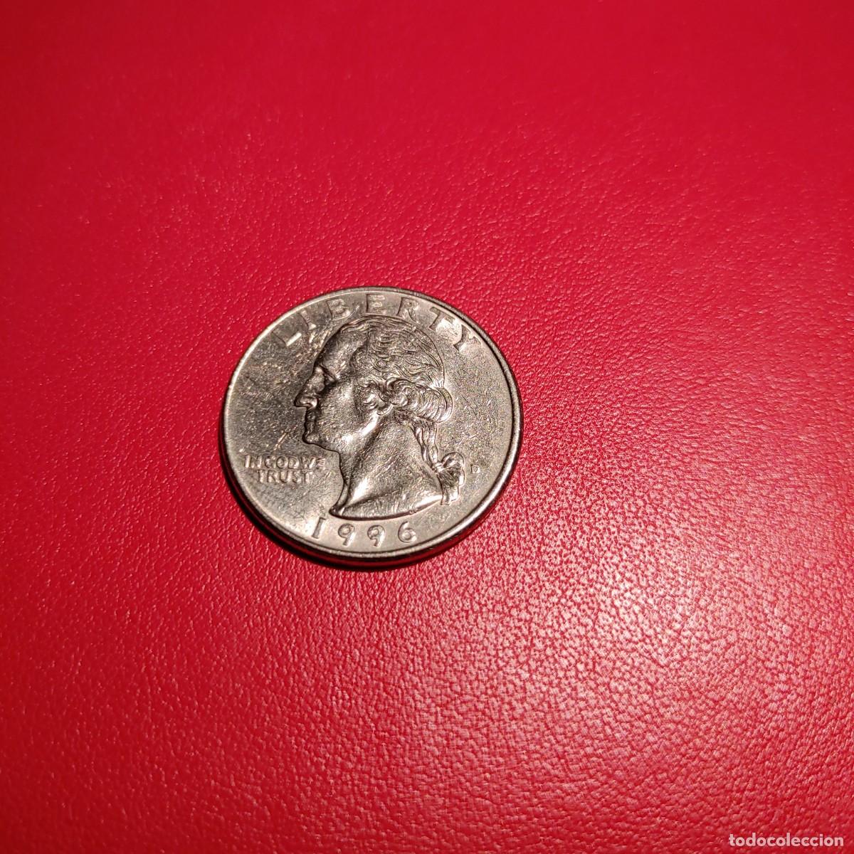 Monedas antiguas de Am&eacute;rica: QUARTER DOLLAR 1996 D. WASHINGTON - US - Foto 1
