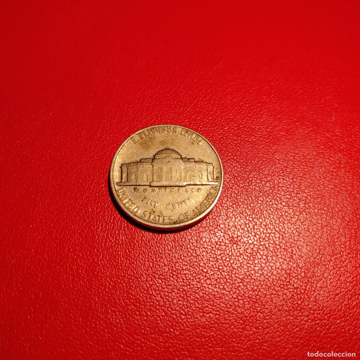 Monedas antiguas de Am&eacute;rica: FIVE CENTS 1959 JEFFERSON - US - Foto 2