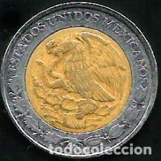 Monedas antiguas de América: MEXICO 2008 - 1 PESO - KM 603 - CIRCULADA. Lote 367546774