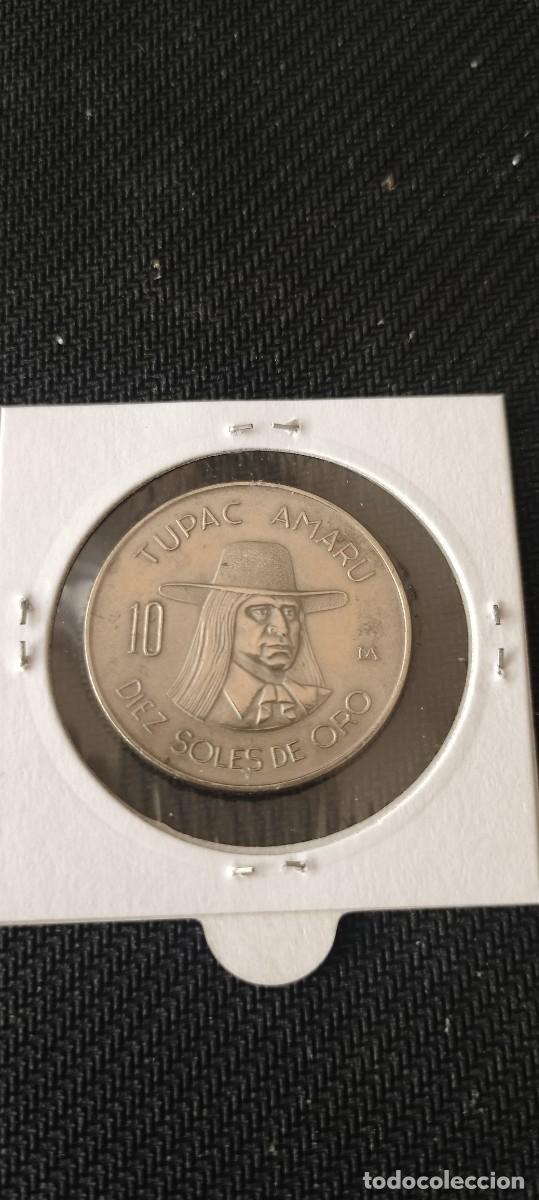 Monedas antiguas de Am&eacute;rica: MONEDA DE PERU 10 SOLES 1974 - Foto 2