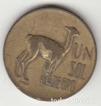 Monedas antiguas de Am&eacute;rica: PERU - MONEDA DE 1 SOL DE ORO DE 1967 - Foto 1