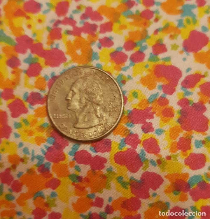 Monedas antiguas de Am&eacute;rica: 1 cuarto de d&oacute;lar USA del 2001 - Foto 1