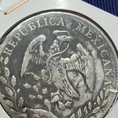 Monedas antiguas de América: ANTIGUA MONEDA PLATA 8 REALES 1893 MÉXICO. Lote 370385701