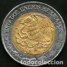 Monedas antiguas de América: MEXICO 2016 - 1 PESO - KM 603 - CIRCULADA. Lote 370901971