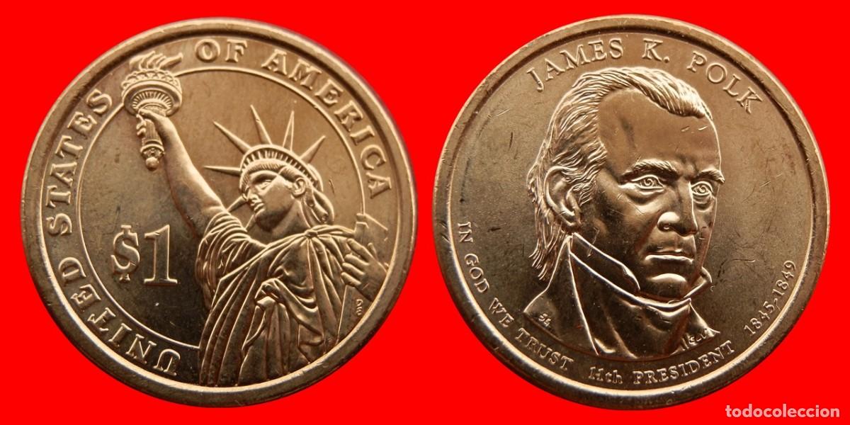 Monedas antiguas de Am&eacute;rica: 1 DOLAR 2009-D JAMES K. POLK SIN CIRCULAR USA-2471SC