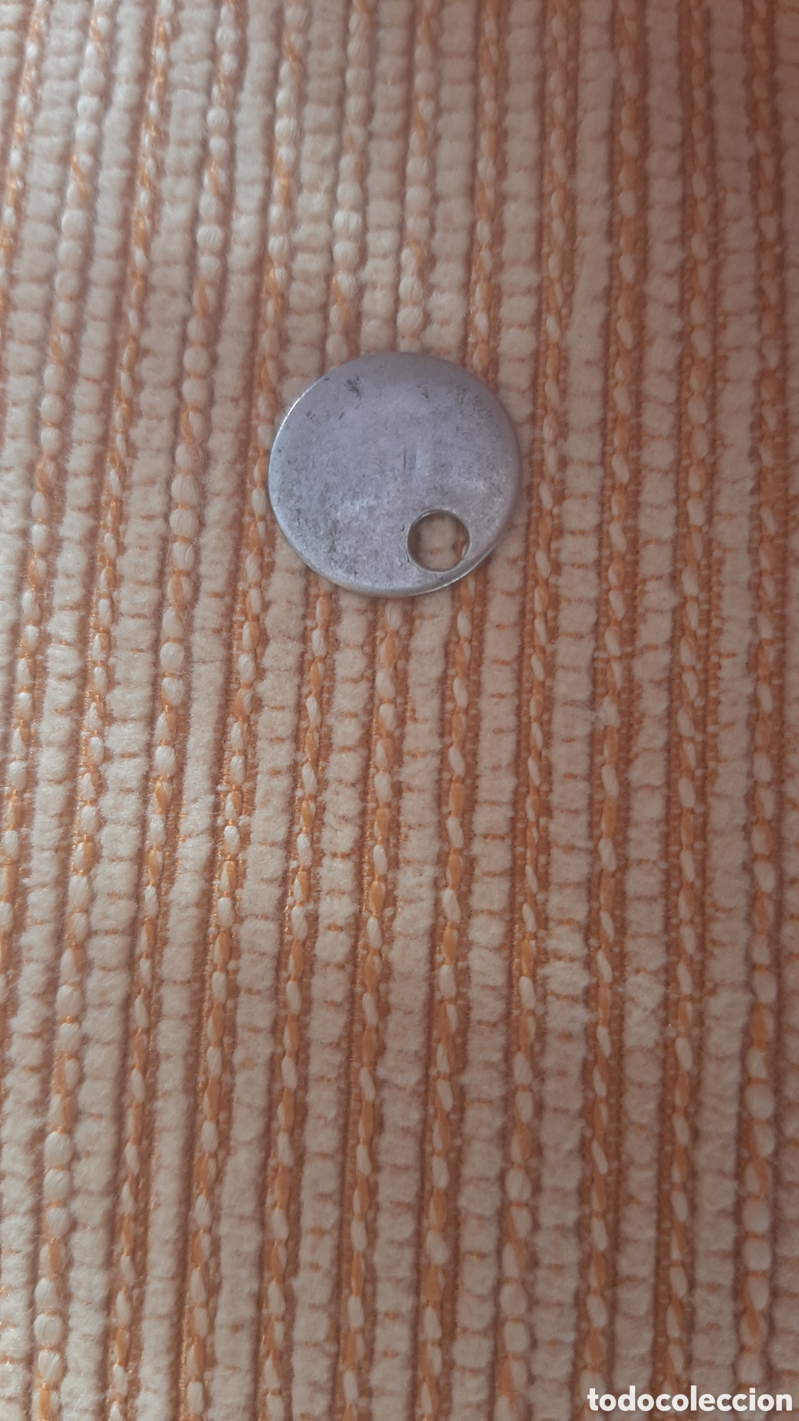 Monedas antiguas de Am&eacute;rica: (E. UNIDOS)(1852)(PLATA) 3 CENT PERFORADA - Foto 2
