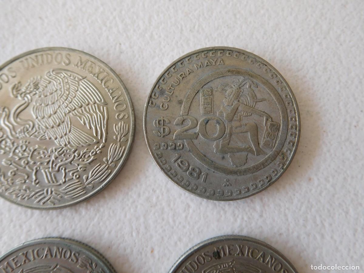 Monedas antiguas de Am&eacute;rica: Lote de 12 monedas de M&eacute;xico - Foto 3