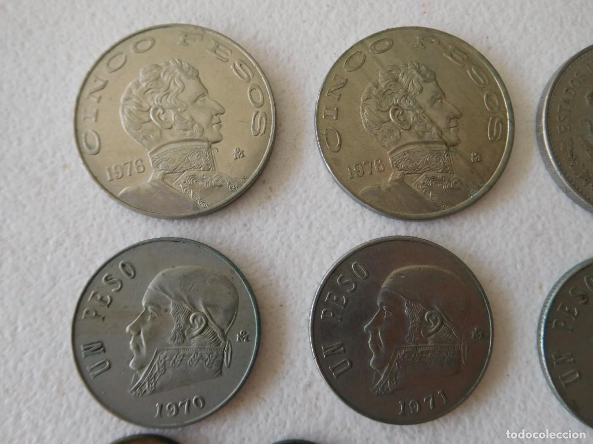 Monedas antiguas de Am&eacute;rica: Lote de 12 monedas de M&eacute;xico - Foto 8