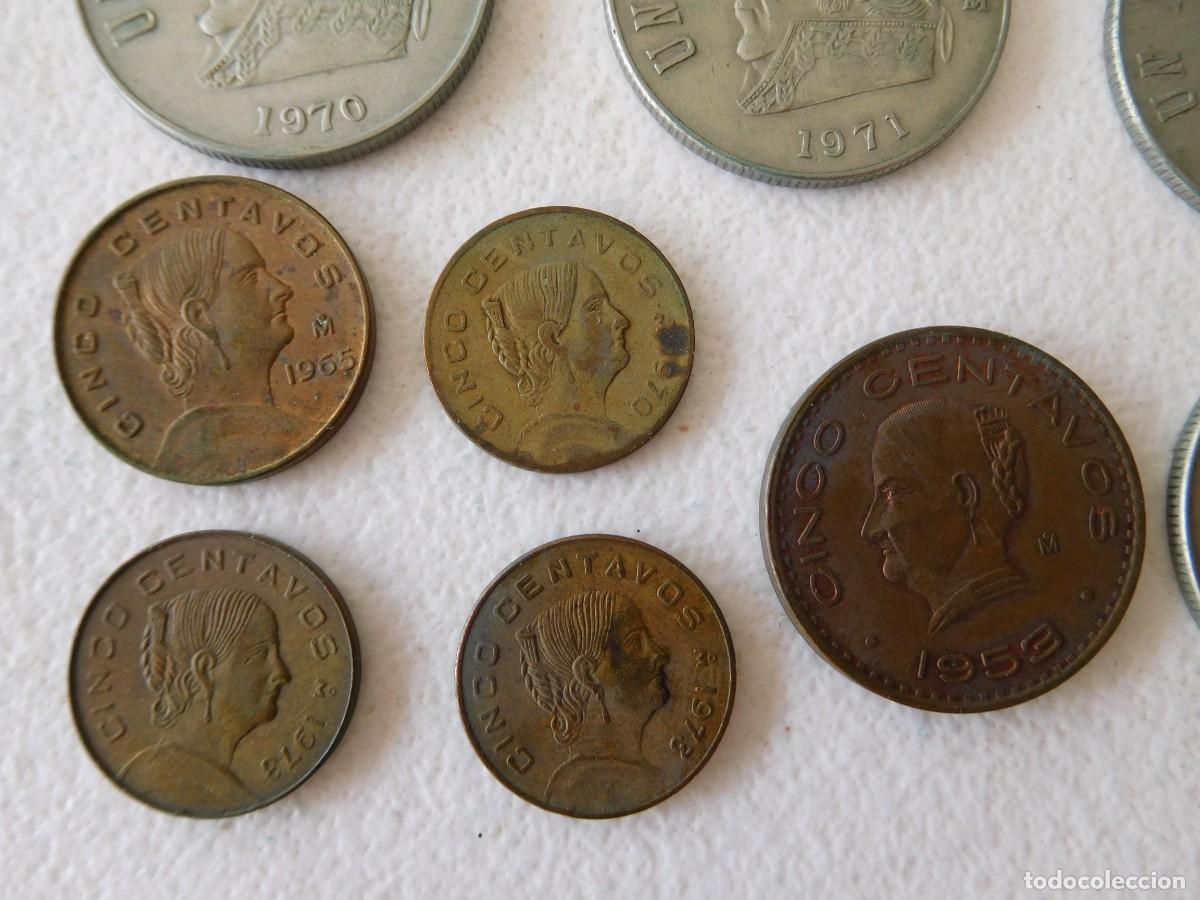 Monedas antiguas de Am&eacute;rica: Lote de 12 monedas de M&eacute;xico - Foto 10