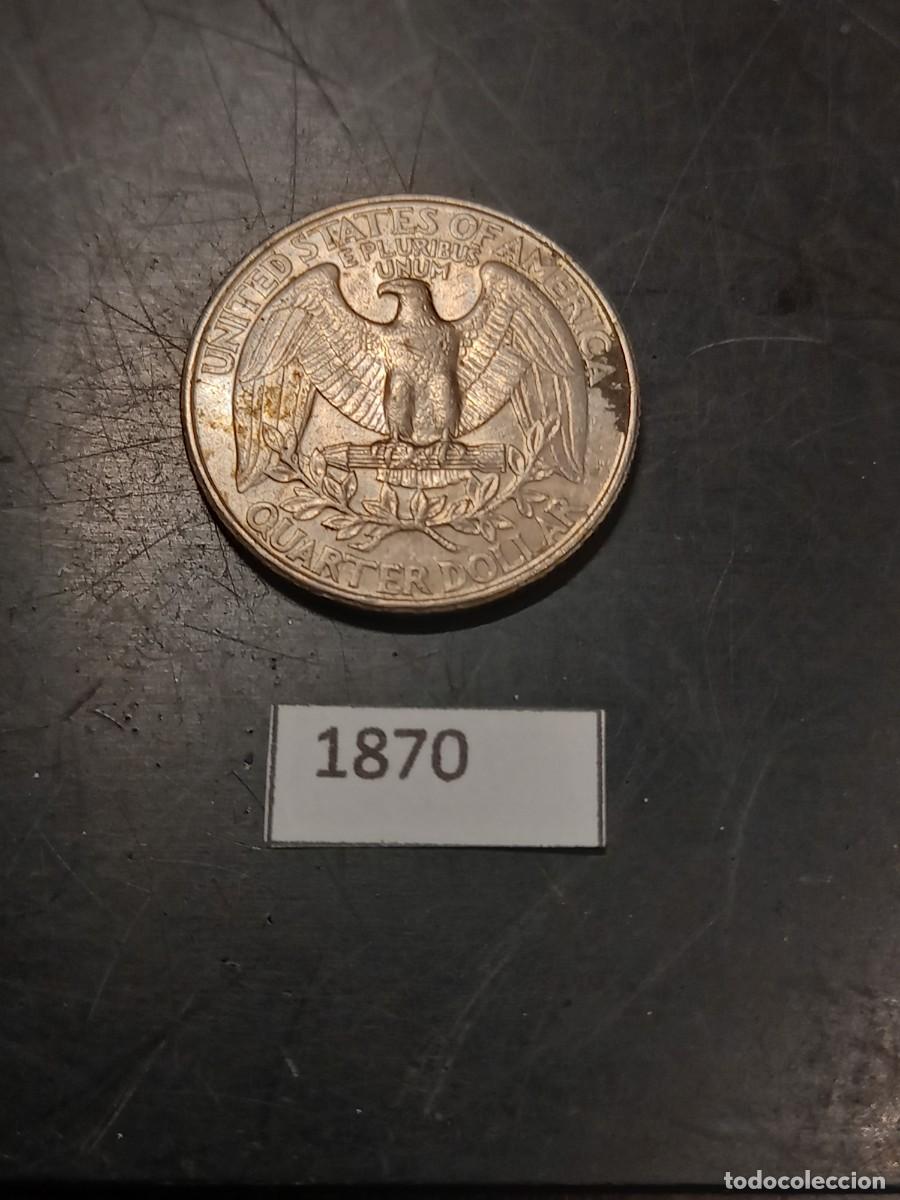 Monedas antiguas de Am&eacute;rica: USA 25 centavos 1996 - Foto 2