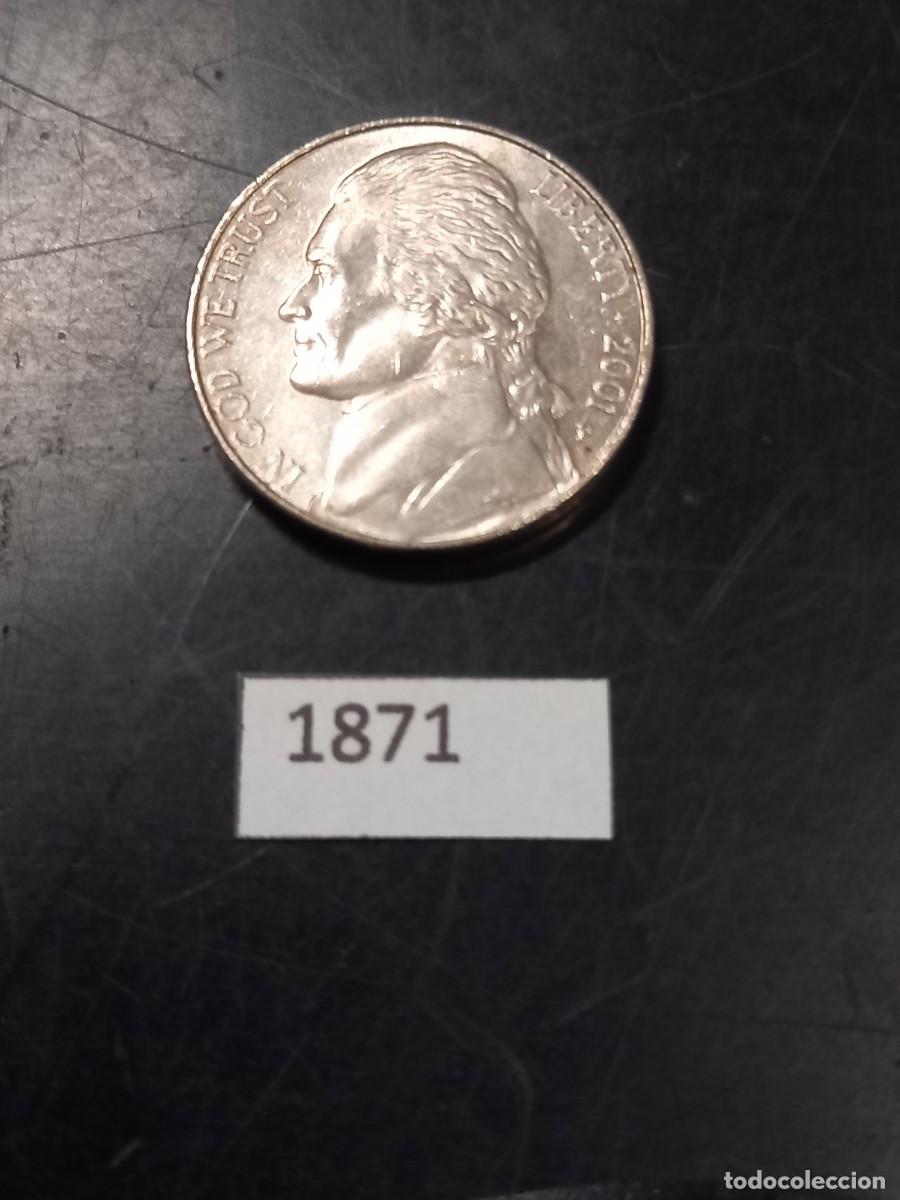 Monedas antiguas de Am&eacute;rica: USA 5 centavos 2001 - Foto 1