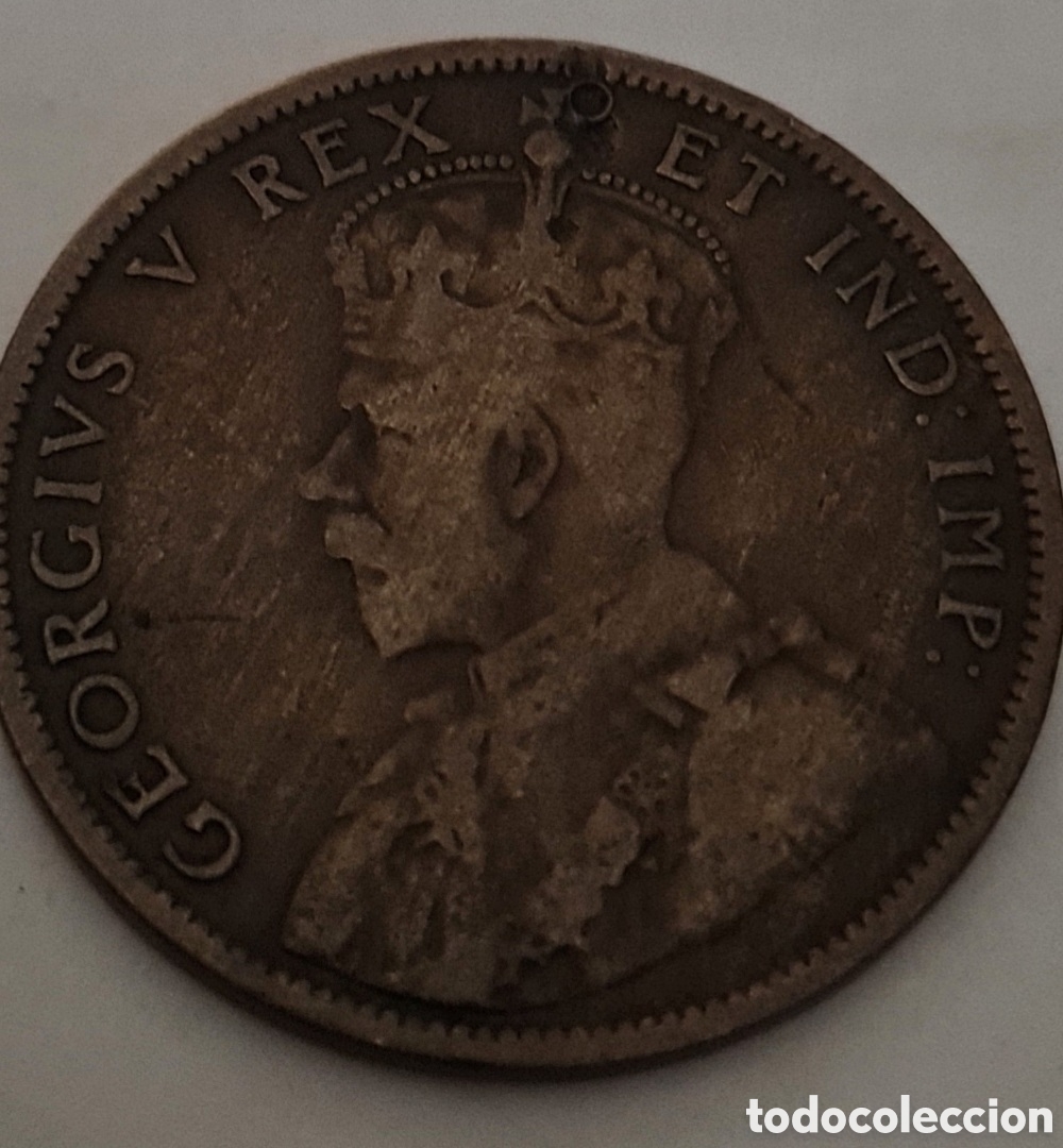 Monedas antiguas de Am&eacute;rica: Moneda Canada,one cent,1.911,Jorge V - Foto 1