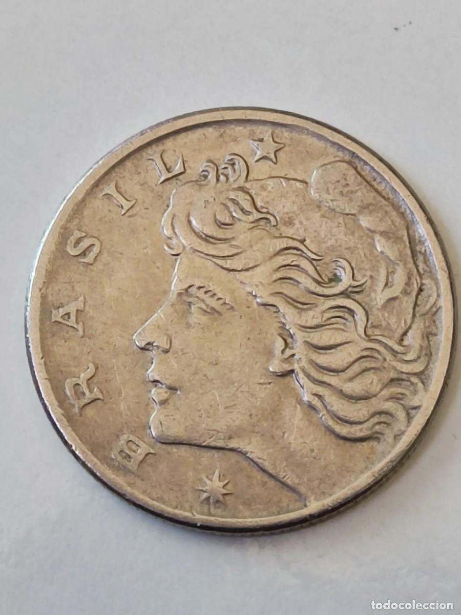 Monedas antiguas de Am&eacute;rica: 20 centavos 1970 Brasil. - Foto 1
