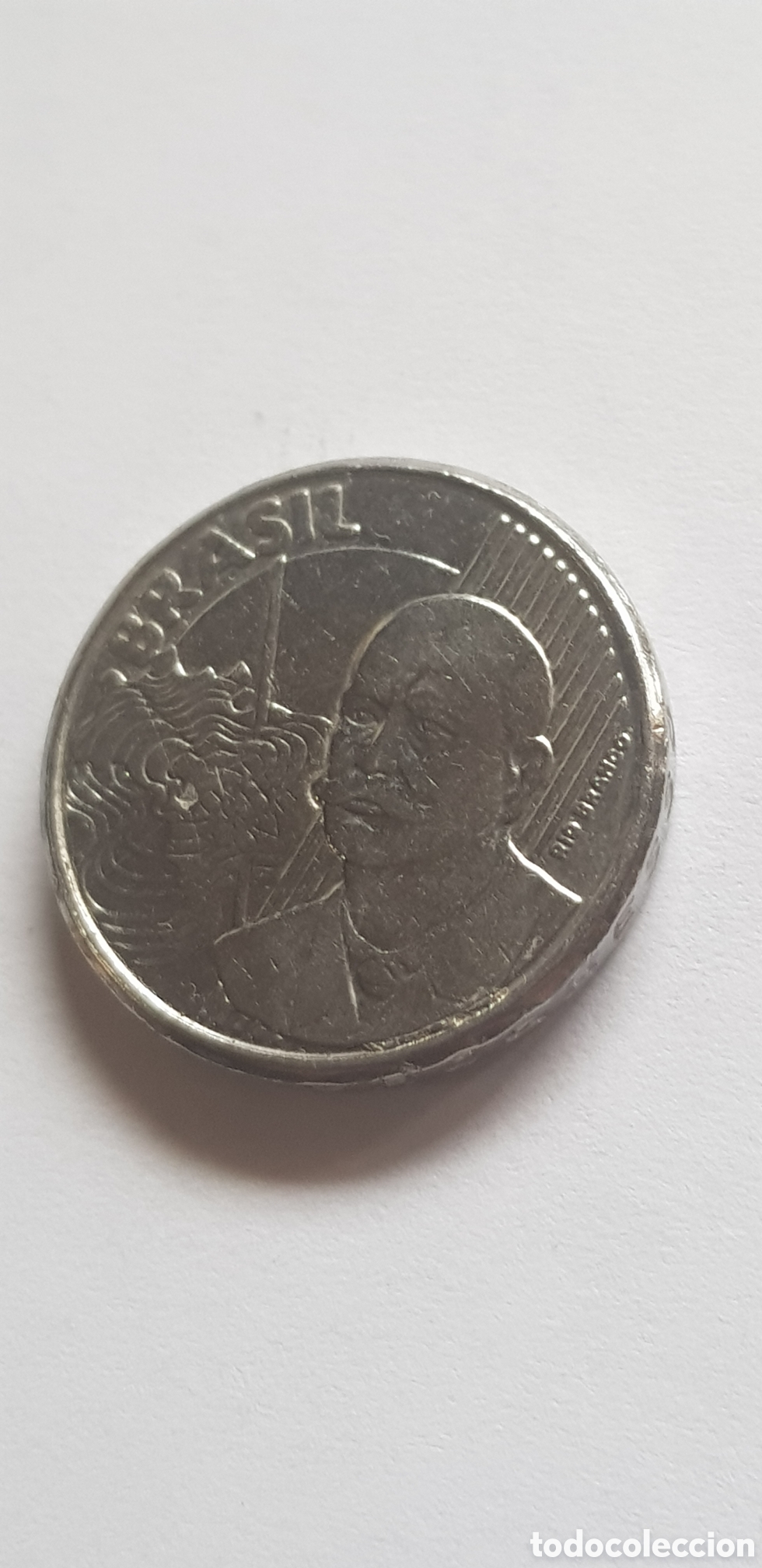 Monedas antiguas de Am&eacute;rica: 50 centavos 2008 Brasil - Foto 4