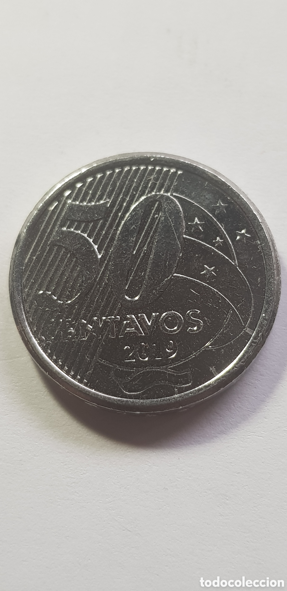 Monedas antiguas de Am&eacute;rica: 50 centavos 2019 Brasil - Foto 1