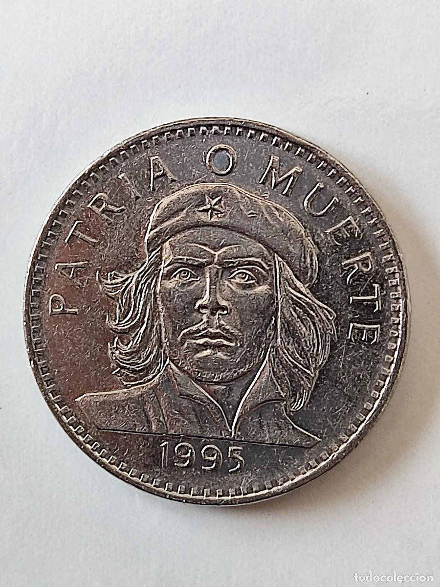 Monedas antiguas de Am&eacute;rica: 3 pesos 1995 Cuba - Foto 1