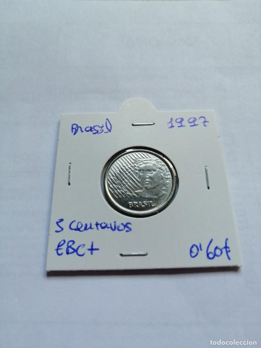 Monedas antiguas de Am&eacute;rica: Brasil 5 Centavos 1997 - Foto 1