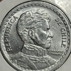 Monedas antiguas de América: ANTIGUA MONEDA 1 PESO REPÚBLICA CHILE 1955. Lote 375856979