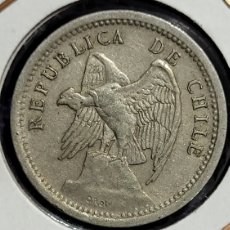 Monedas antiguas de América: ANTIGUA MONEDA 20 CENTAVOS REPÚBLICA CHILE 1940. Lote 375878684