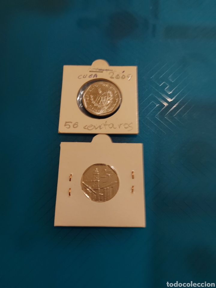 Monedas antiguas de Am&eacute;rica: 2 monedas de cuba - Foto 2