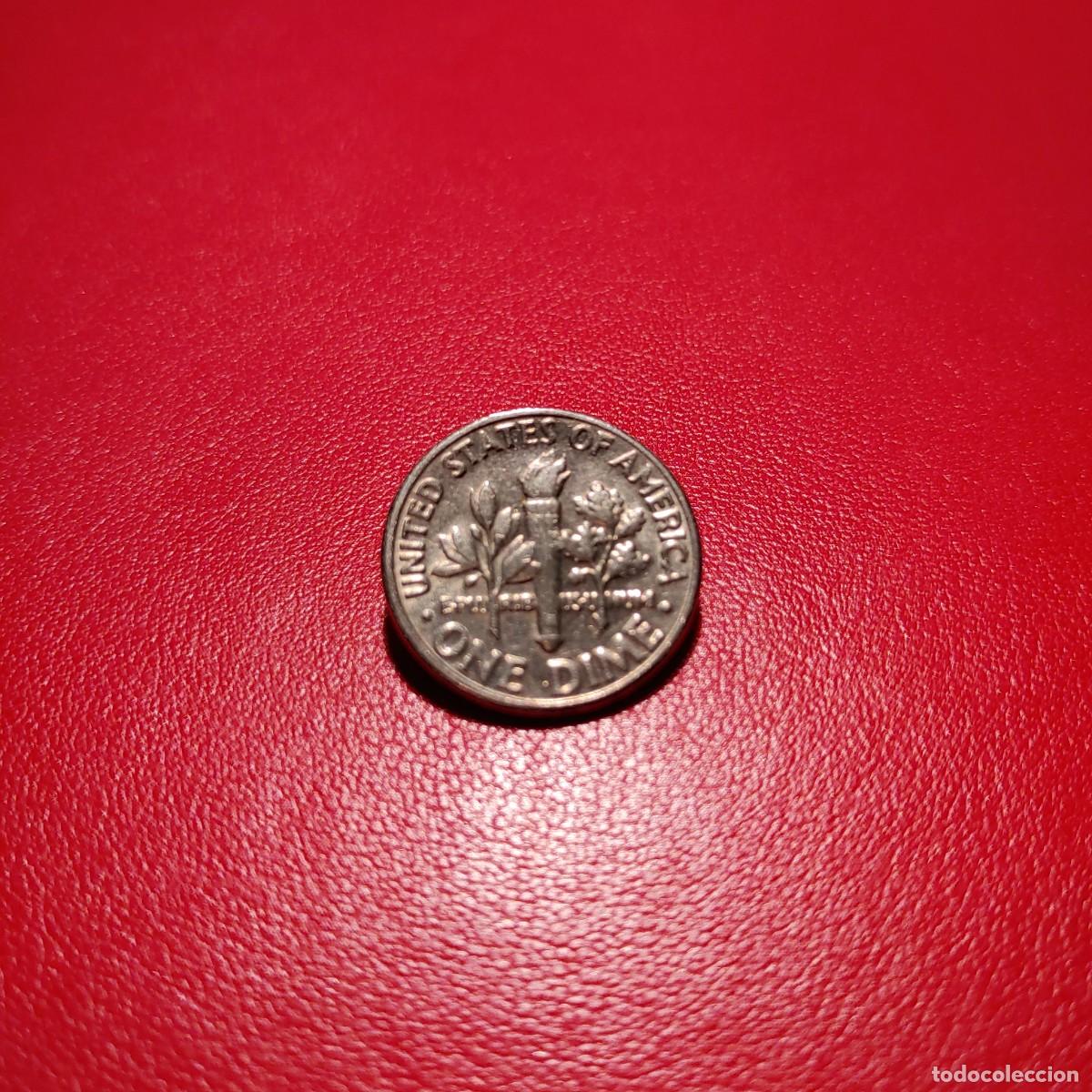 Monedas antiguas de Am&eacute;rica: ONE DIME 1983 - D . US. ROOSEVELT - Foto 2