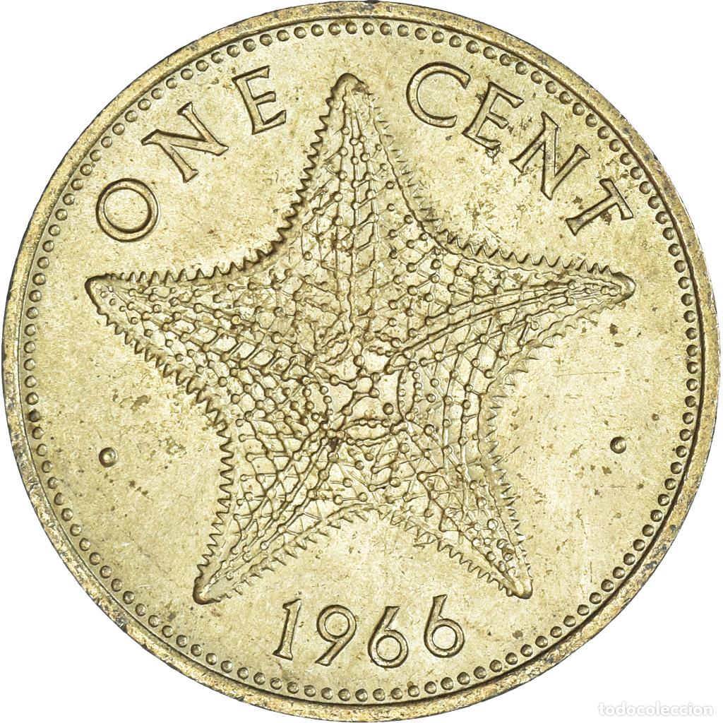 Monedas antiguas de Am&eacute;rica: [#1137263] Moneda, Bahamas, Cent, 1966 - Foto 2