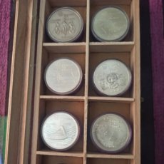 Old Coins of America: ⚜️MAGNÍFICO LOTE DE 8 MONEDAS DE PLATA DE 10 DOLARES CANADA,OLIMPIADA MONTRÉAL 1976.. Lote 376947189