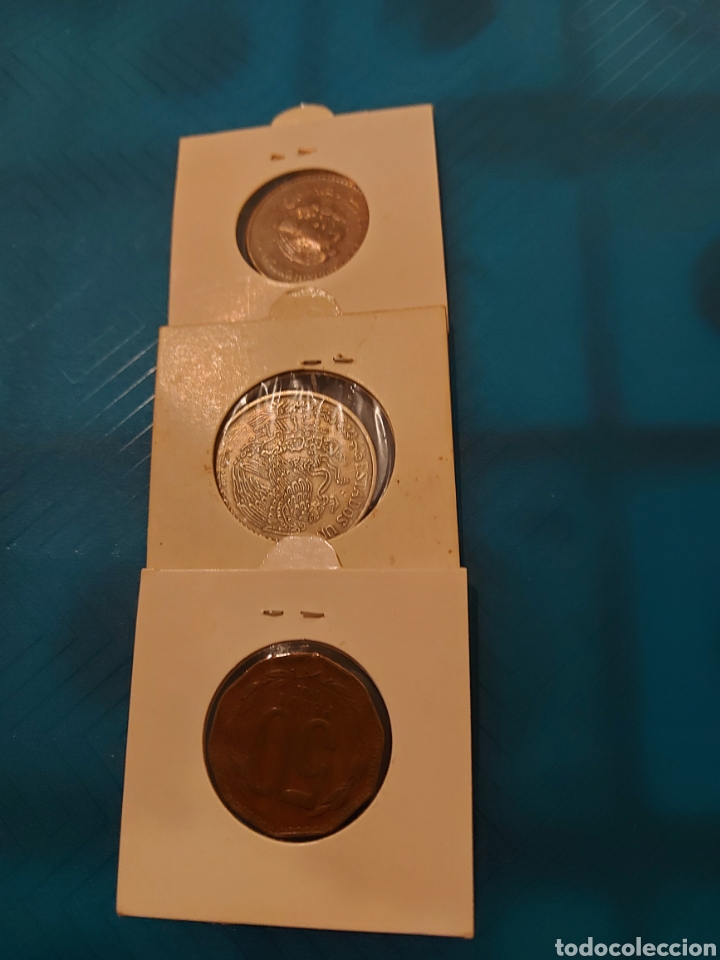 Monedas antiguas de Am&eacute;rica: 2 Mexico yuna Chile - Foto 2